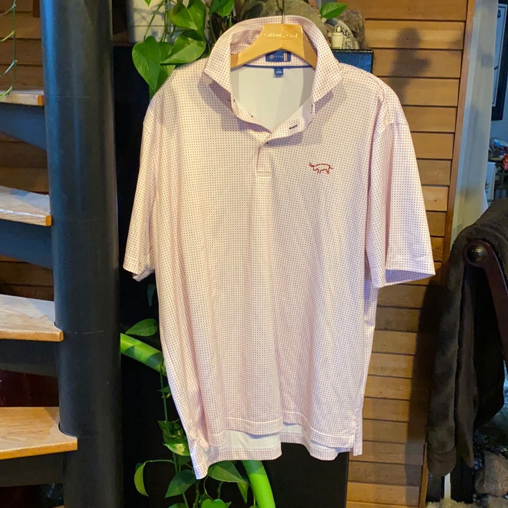 Stitch Sz L golf Polo